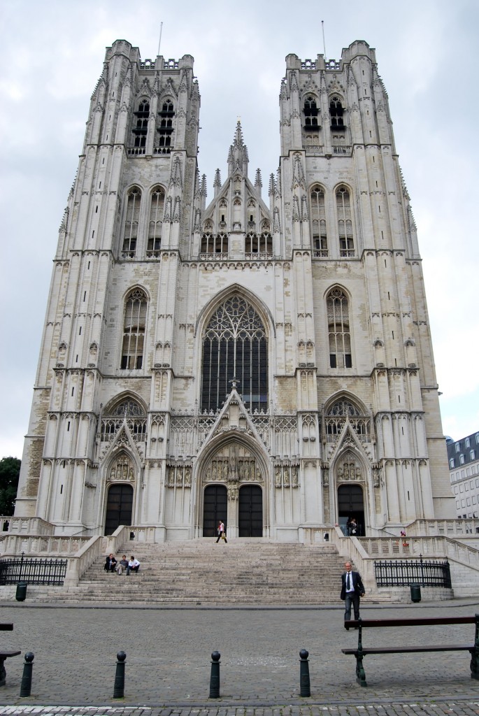 La cathédrale Saints Michel et Gudule Bruxelles
