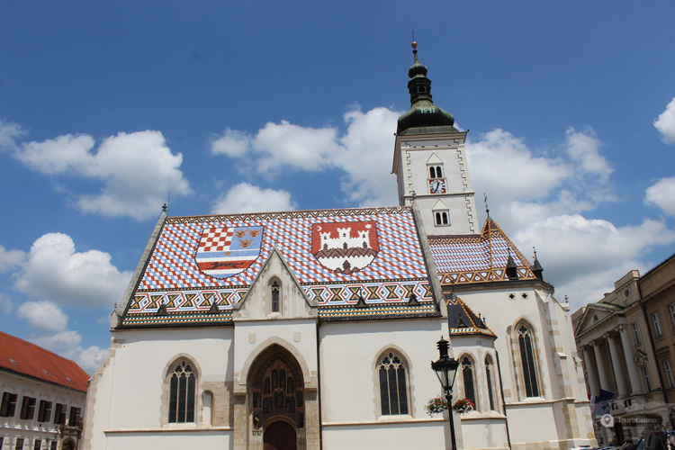 L'église de Zagreb