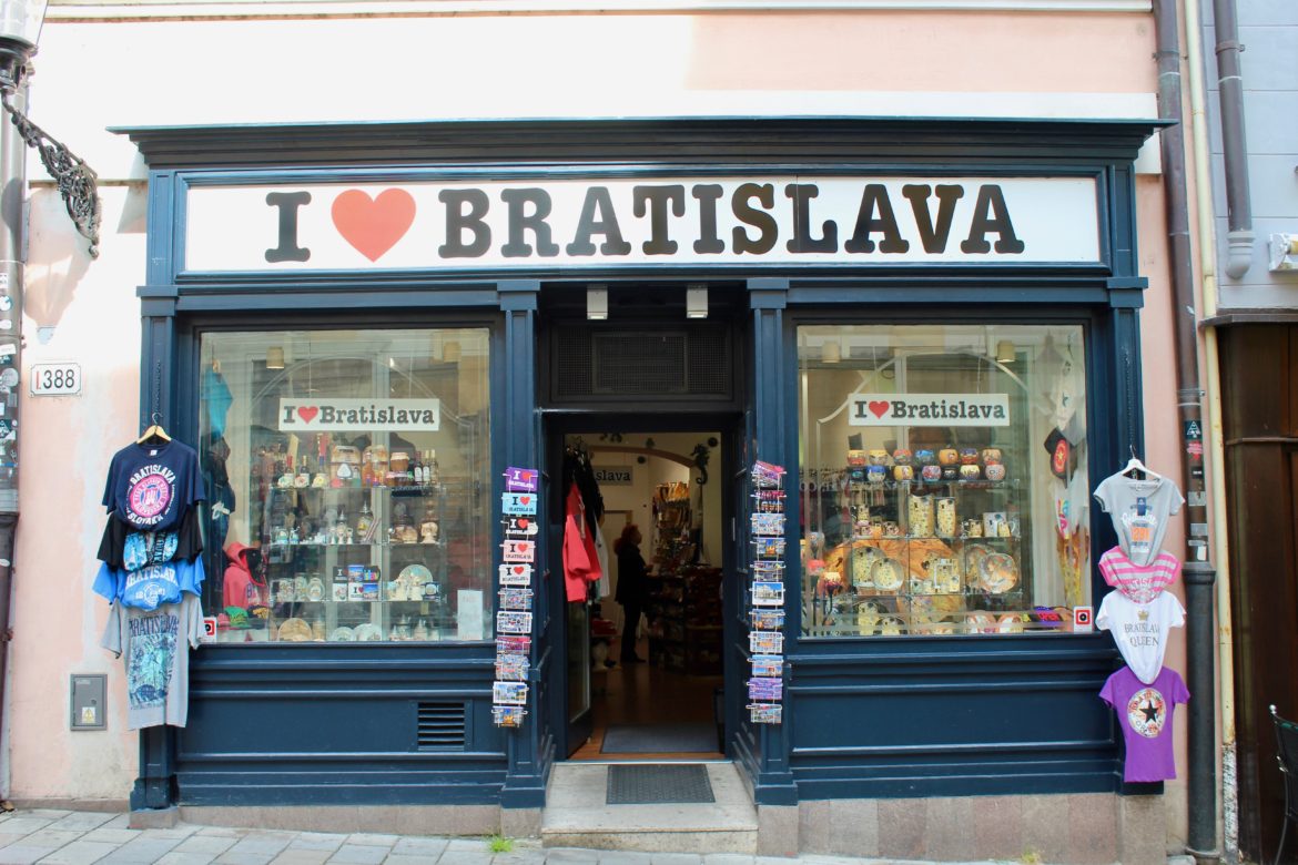 Une boutique à bratislava