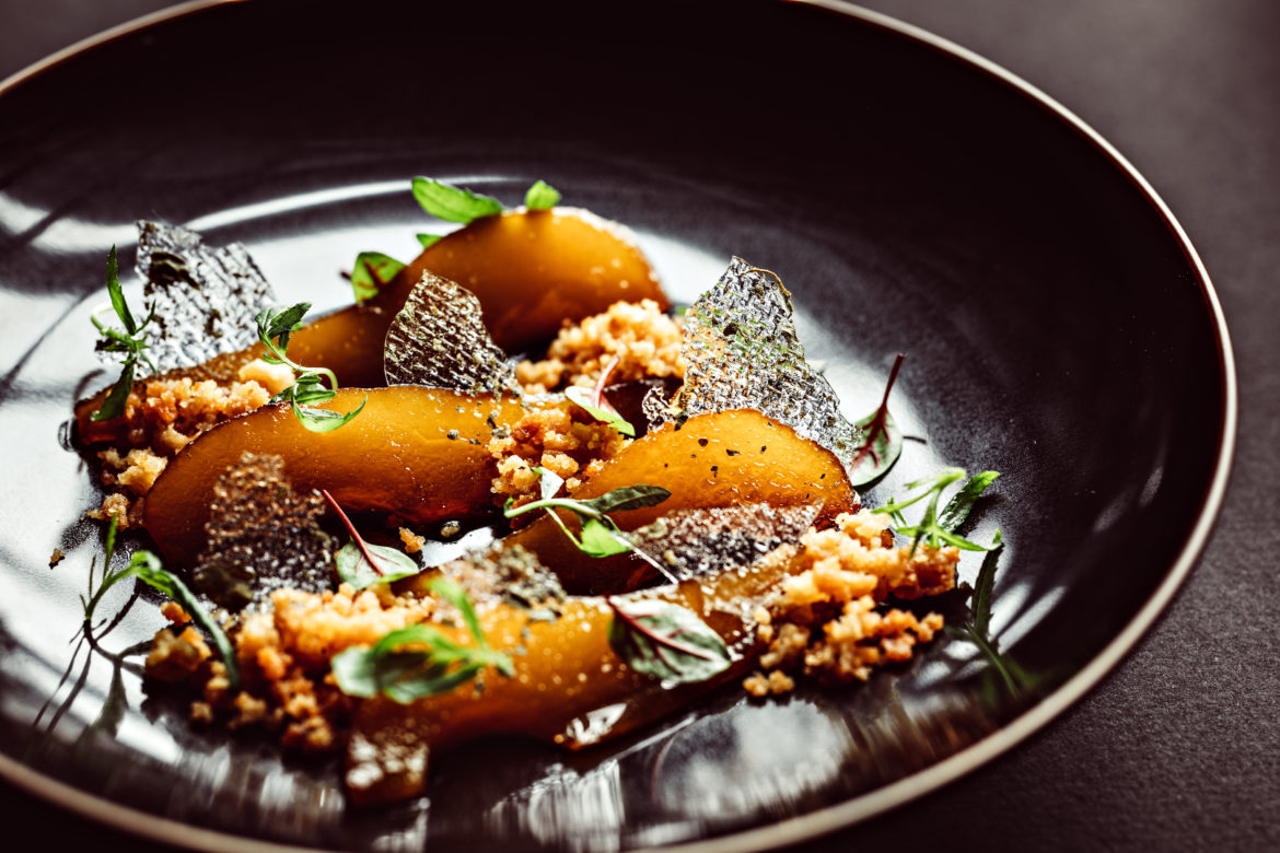 Poires pochées au miel @BenoitLinero